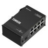 Teltonika 8 portos nem menedzselhető Ethernet switch, DIN sín