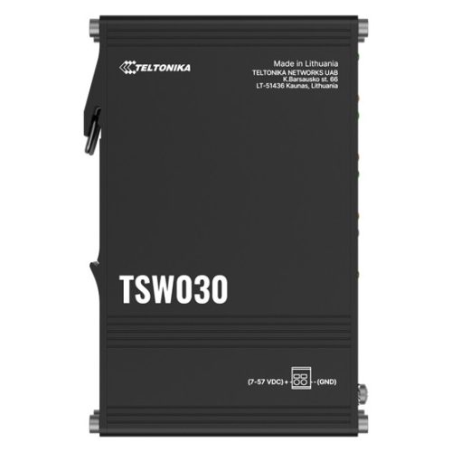 Teltonika 8 portos nem menedzselhető Ethernet switch, DIN sín