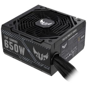   Asus TUF Gaming 650W - TUF-GAMING-650B - 80+ Bronze - Nem Moduláris - fekete  tápegység