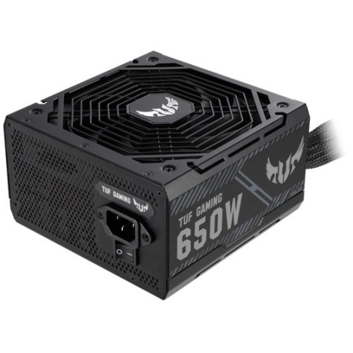 Asus TUF Gaming 650W - TUF-GAMING-650B - 80+ Bronze - Nem Moduláris - fekete  tápegység