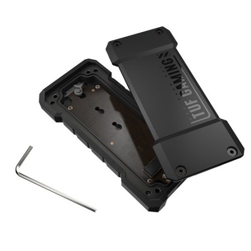 ASUS TUF GAMING A2 - külső ház - m.2 NVMe SSD > USB3.2 Type-C - Fekete