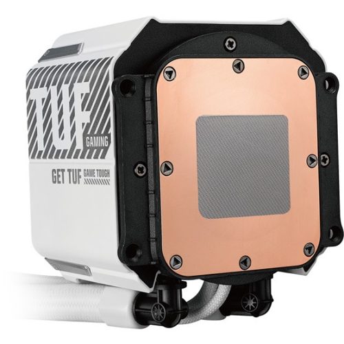 ASUS TUF GAMING LC III 360 - ARGB LCD White Edition - Vízhűtés - Fehér