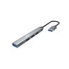 MARVO UH-ATC01 USB HUB - USB-A - 4x USB-A, 1x USB-C