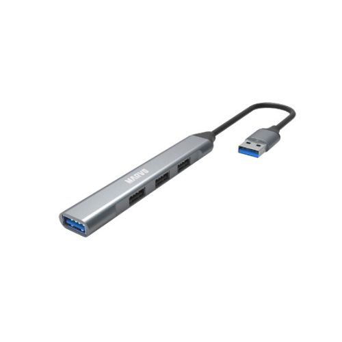 MARVO UH-ATC01 USB HUB - USB-A - 4x USB-A, 1x USB-C