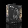 White Shark WOLF GH-2044 gamer fejhallgató mikrofonnal - fekete
