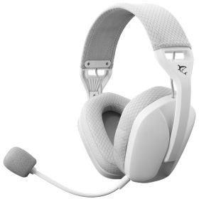   White Shark GH-2442W BUTTERFLY vezeték nélküli gamer fejhallgató mikrofonnal - fehér
