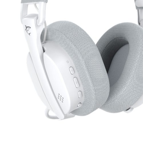 White Shark WGH-2444W FIRECREST vezeték nélküli gamer fejhallgató mikrofonnal - fehér