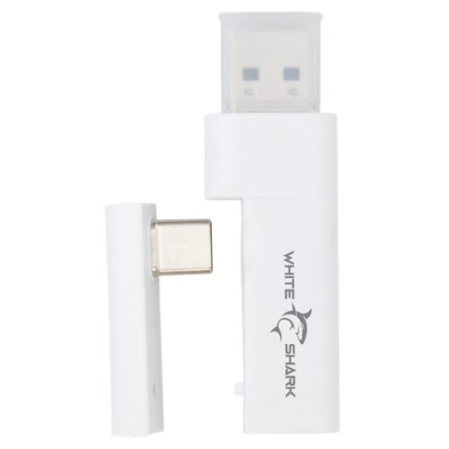White Shark WGH-2444W FIRECREST vezeték nélküli gamer fejhallgató mikrofonnal - fehér