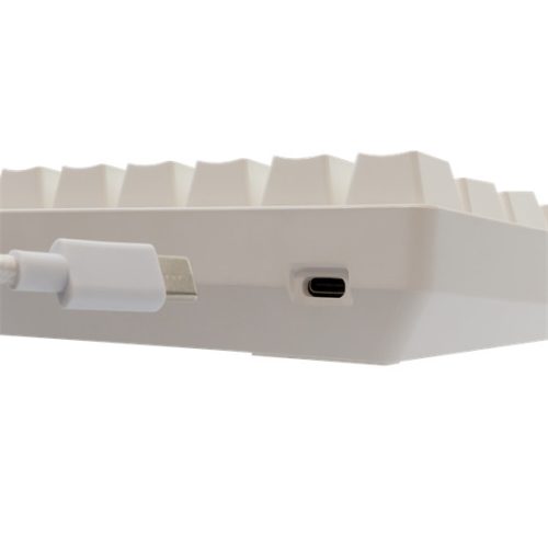 White Shark GK-004211W/R-US SHINOBI-2 vezetékes mechanikus gamer billentyűzet - fehér - US