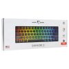White Shark GK-004111B/R-US SHINOBI-2 vezetékes mechanikus gamer billentyűzet - fekete - US