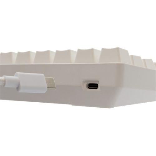 White Shark GK-004223W/BL-HU SHINOBI-2 vezetékes mechanikus gamer billentyűzet - fehér - HU /kék/
