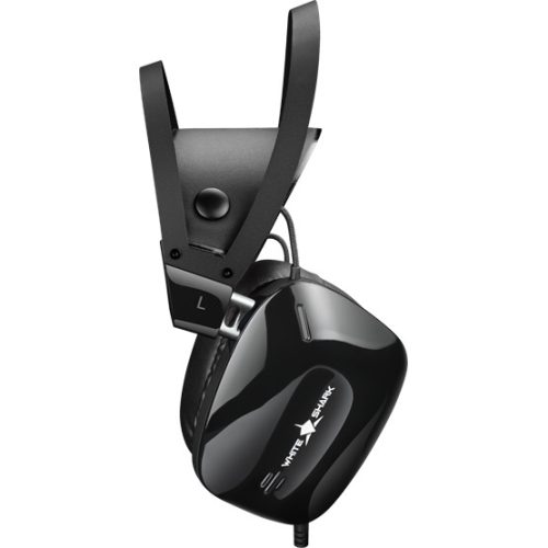 White Shark GH-2446B GOTTAN vezeték nélküli gamer fejhallgató mikrofonnal - fekete