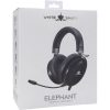 White Shark GH-2540B ELEPHANT vezetékes gamer fejhallgató mikrofonnal - fekete