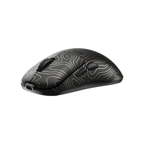 White Shark WGM-5015G AERO-G 6D/10000 dpi, vezeték nélküli gamer egér - fekete/arany 