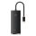 HUB Baseus Lite 4-Port USB Type-C HUB dokkoló állomás, 25 cm, fekete
