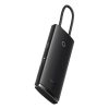 Baseus Lite 5-Port USB Type-C HUB dokkoló állomás, fekete