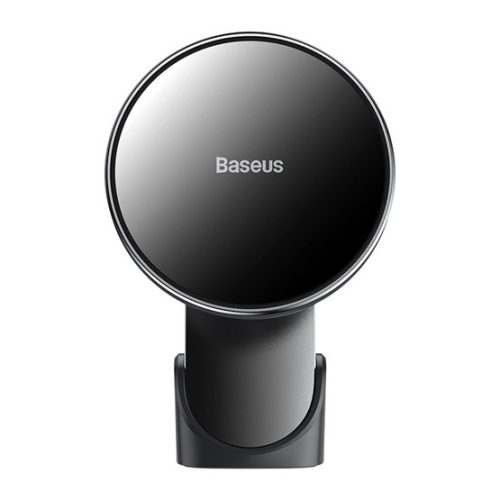 Baseus Big Energy Magnetic szellőzőrácsra, műszerfalra rögzíthető, vezeték nélküli autós telefon töltő és tartó, fekete
