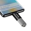 Baseus Ingenuity Mini USB Type-C – USB Type-A OTG adapter, fekete