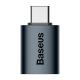 Baseus Ingenuity Mini USB Type-C – USB Type-A OTG adapter, kék