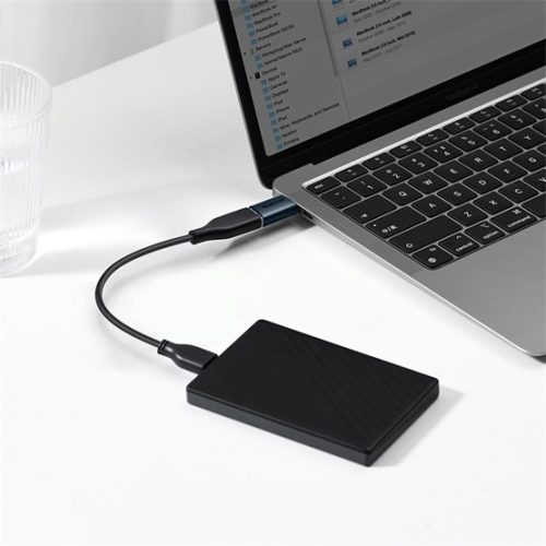 Baseus Ingenuity Mini USB Type-C – USB Type-A OTG adapter, kék
