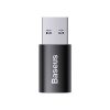 Baseus Ingenuity Mini USB Type-A – USB Type-C OTG adapter, fekete