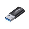 Baseus Ingenuity Mini USB Type-A – USB Type-C OTG adapter, fekete