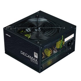   Zalman 500W - ZM500-LX3 - 80+ White - ATX  12V Ver2.31 - nem moduláris - Fekete Tápegység