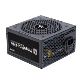   Zalman 600W - ZM600-TXII - 80+ White - ATX 12V Ver 2.31 - Fekete Tápegység