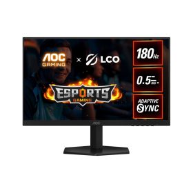   AOC 24G42E, 24", IPS, 16:9, 1920X1080, 180 HZ, 1MS, 300 CD/M2, 1XHDMI, 1XDISPLAYPORT, GAMING MONITOR