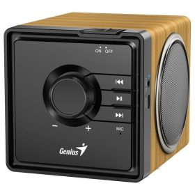 GENIUS SP-916BT FAHÁZAS BLUETOOTH HANGSZÓRÓ, PINE WOOD