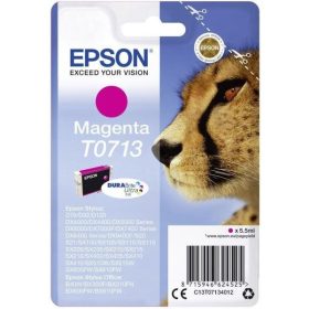   EPSON T0713 (C13T07134012) (5,5ML) MAGENTA EREDETI TINTAPATRON LEÉRTÉKELT