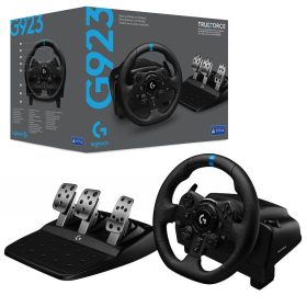 LOGITECH G923 TRUEFORCE SIM USB KORMÁNY BLACK (PS4/PS5/PC)
