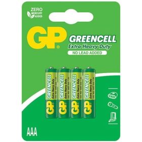 GP GREENCELL AAA (R03) 24G FÉLTARTÓS  ELEM 4DB/CSOM