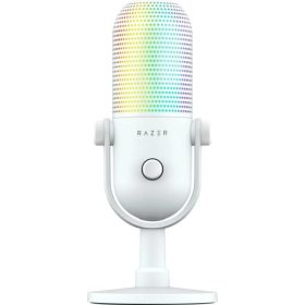   RAZER SEIREN V3 CHROMA STREAMING MIKROFON, FEHÉR (RZ19-05060200-R3M1)