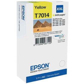   EPSON T7014 (C13T70144010) XXL (3,4K) SÁRGA EREDETI TINTAPATRON LEÉRTÉKELT